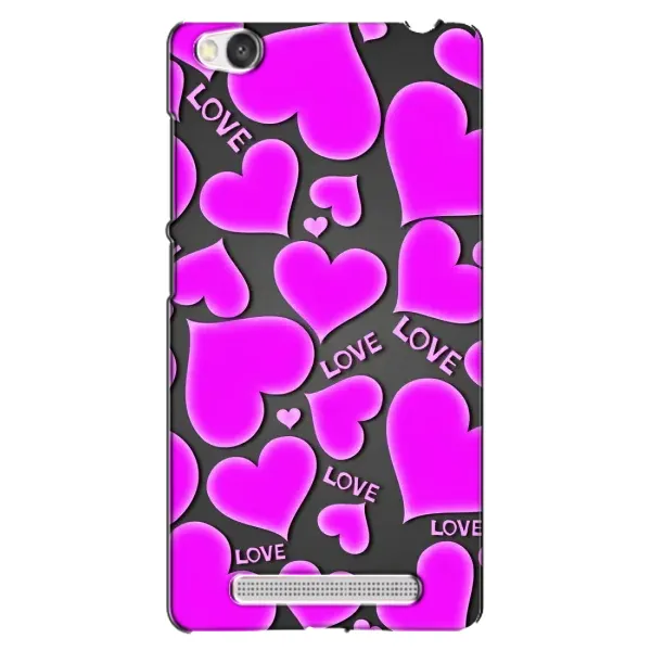 Чехол с принтом «Pink hearts» для Xiaomi Redmi 4A