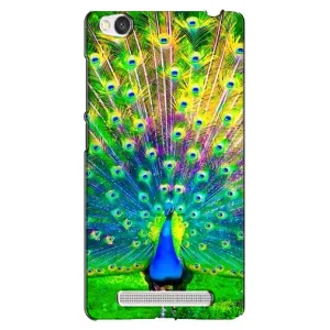 Чохол з пташками на Xiaomi Redmi 4A (VPrint) (Яскравий Павлин)