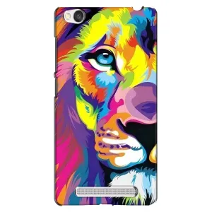 Чохол з картинкою ЛЕВ для Xiaomi Redmi 4A (VPrint) (Яскравий Лев)