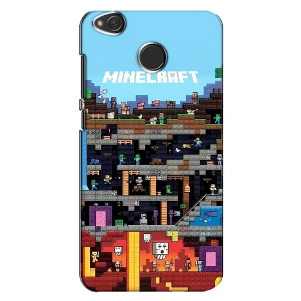 Чехол с принтом «фон Minecraft» для Xiaomi Redmi 4X Чехол с принтом «фон Minecraft» для Xiaomi Redmi 4X