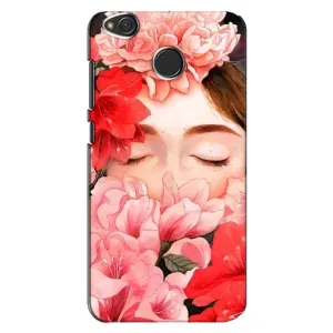 Чехлы (ART) Цветы на Xiaomi Redmi 4X (VPrint) (Очі в квітах)