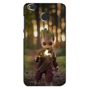 Чехол МАРВЕЛ для Редми 4Х (AlphaPrint) (I am Groot)