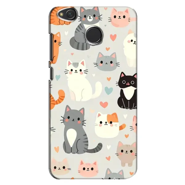 Чехол с принтом «Коллаж котов» для Xiaomi Redmi 4X