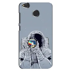 Чехол NASA для Xiaomi Redmi 4X (AlphaPrint) (Космонавт фото)