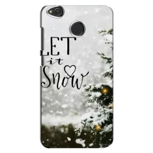 Новогодние, Праздничные Чехлы для Xiaomi Redmi 4X - 2024 год (Let it snow)