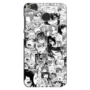 Анимешный чехол для Xiaomi Redmi 4X (Ahegao manga)