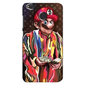 Брендновые Чехлы для Xiaomi Redmi 4X - (PREMIUMPrint) (Mario LV)
