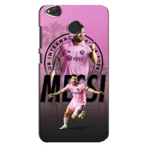 Чехлы для Редми 4Х - Лео Месси Маями (Messi Miami)