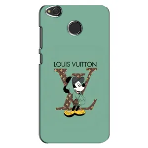 Чехлы Луи Витон для Xiaomi Redmi 4X (AlphaPrint - LOUIS VUITTON) (Микки Маус LV)