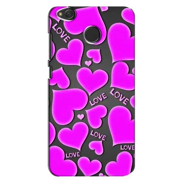 Чехол с принтом «Pink hearts» для Xiaomi Redmi 4X