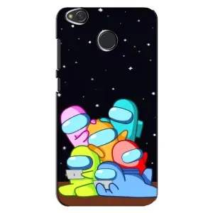 Чохли Амонг Ас для Xiaomi Redmi 4X (AlphaPrint) (Скіни в космосі)