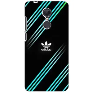 Чохли Адидас для Xiaomi Redmi 5 Plus (AlphaPrint) (Адідас з полосами)
