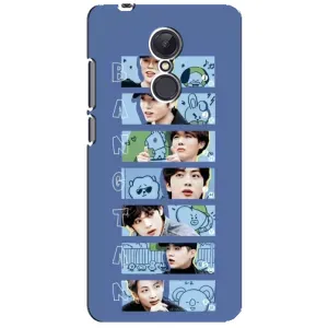 Чехлы BTS для Xiaomi Redmi 5 Plus (AlphaPrint) (Bangtan)