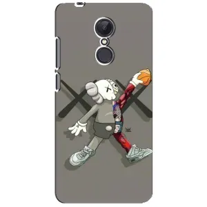 Чехлы для Xiaomi Redmi 5 Plus - Bearbrick Louis Vuitton (PREMIUMPrint) (Беарбрик Джордан)