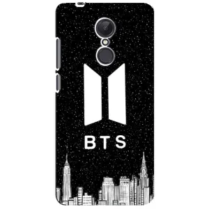 Чехлы BTS для Xiaomi Redmi 5 Plus (AlphaPrint) (БТС Лого)