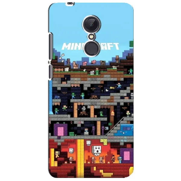 Чехол с принтом «фон Minecraft» для Xiaomi Redmi 5 Plus Чехол с принтом «фон Minecraft» для Xiaomi Redmi 5 Plus