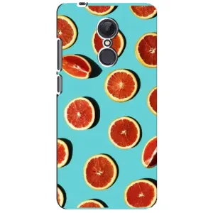 Чехлы с Фруктами для Xiaomi Redmi 5 Plus (VPrint) (Грейпфрут)