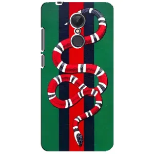 Чохли  GUCCI для Сяомі Рєдмі 5 Плюс (AlphaPrint) (Gucci змія)
