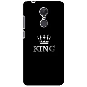 Чехол с Короной Редми 5 Плюс - (AlphaPrint) (KING)