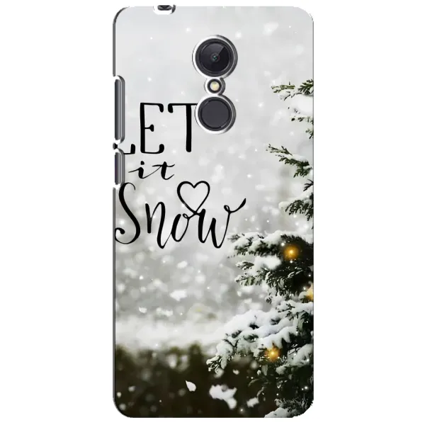 Чехол с принтом «Let it snow» для Xiaomi Redmi 5 Plus Чехол с принтом «Let it snow» для Xiaomi Redmi 5 Plus