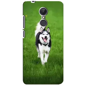 Чохол з Хаскі Xiaomi Redmi 5 Plus - (AlphaPrint) (Радісний Хаскі)