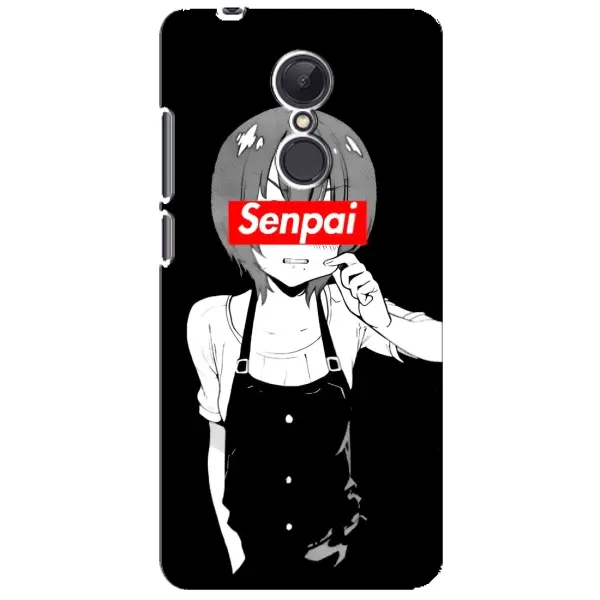 Чохол з принтом «Senpai» для Xiaomi Redmi 5 Plus Чохол з принтом «Senpai» для Xiaomi Redmi 5 Plus
