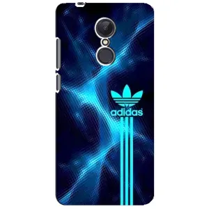 Чохли Адидас для Xiaomi Redmi 5 Plus (AlphaPrint) (Синій Адідас)