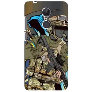 Чехлы с картинкой ЗСУ для Xiaomi Redmi 5 Plus (AlphaPrint) (Воин ВСУ)