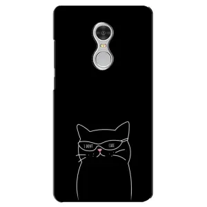 Чохол з принтом «Байдужий кіт» для Xiaomi Redmi 5