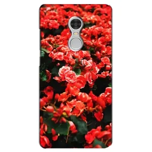 Чохли з квітами для Xiaomi Redmi 5 (VPrint) (Квіти червоні)