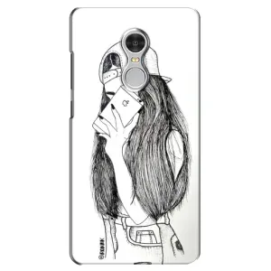Чохол з друком для Xiaomi Redmi 5 - (Мода) (AlphaPrint) (Фото дівчини)