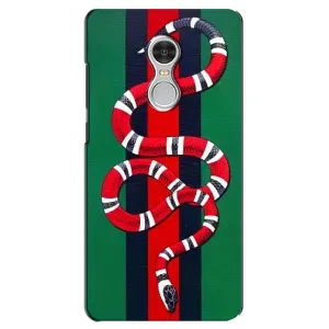 Чохли  GUCCI для Ксяомі Редмі 5 (AlphaPrint) (Gucci змія)