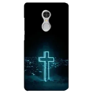 Християнські Чохли для Xiaomi Redmi 5 (AlphaPrint) (Хрест і місто)