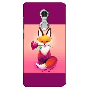 Чохли з картинкою Лисичка для Xiaomi Redmi 5 (VPrint) (Лиса з трояндою)