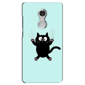 Чохол з принтом для Xiaomi Redmi 5 (AlphaPrint) Модні коти (Падаючий кіт)