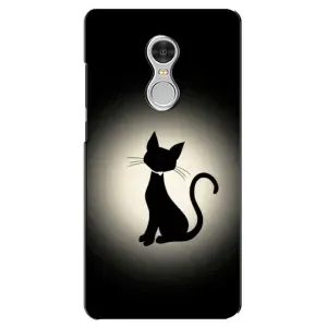 Чохол з принтом для Xiaomi Redmi 5 (AlphaPrint) Модні коти (Силует котика)