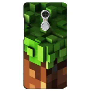 Чехол Майнкрафт на Xiaomi Redmi 5 (AlphaPrint) Minecraft (текстура Майнкрафт)