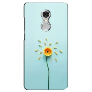 Чохли з квітами для Xiaomi Redmi 5 (VPrint) (Жовта квітка)