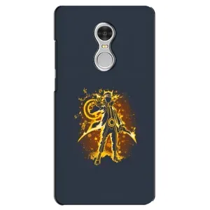 Naruto Anime Чехлы для Редми 5 (AlphaPrint) (золотой Наруто)