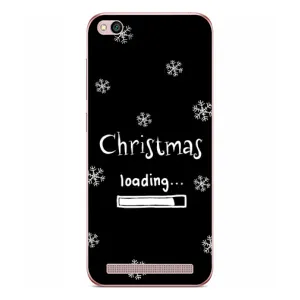 Рождественские, Праздничные Чехлы для Редми 5А (Christmas loading)
