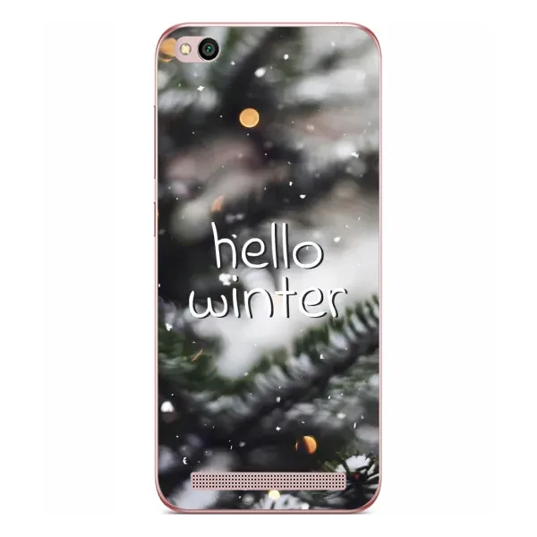 Чехол с принтом «Hello winter» для Xiaomi Redmi 5A Чехол с принтом «Hello winter» для Xiaomi Redmi 5A