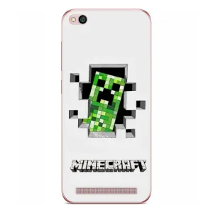 Чохол Майнкрафт на Xiaomi Redmi 5A (AlphaPrint) Minecraft (кріпер Майнкрафт)