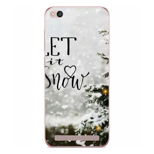 Чехол с принтом «Let it snow» для Xiaomi Redmi 5A Чехол с принтом «Let it snow» для Xiaomi Redmi 5A
