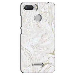 Мраморный чехол на Xiaomi Redmi 6 (VPrint) (Белый мрамор)