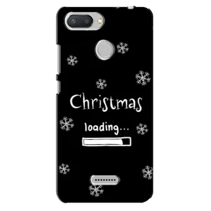 Різдвяні, Святкові Чохли для Сяомі Редмі 6 (Christmas loading)