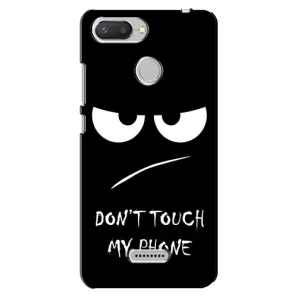 Чехол с принтом «Dont Touch» для Xiaomi Redmi 6