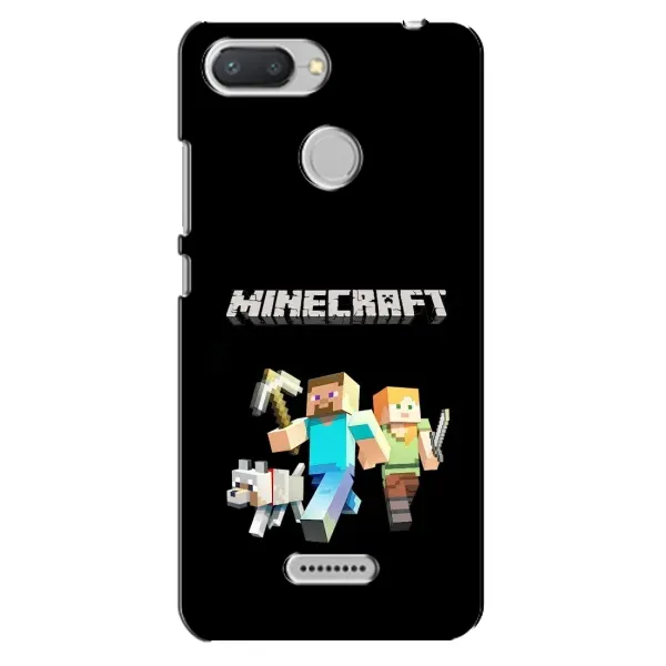 Чохол з принтом «герої Minecraft» для Xiaomi Redmi 6 Чохол з принтом «герої Minecraft» для Xiaomi Redmi 6