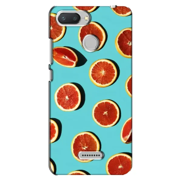 Чехол с принтом «Грейпфрут» для Xiaomi Redmi 6
