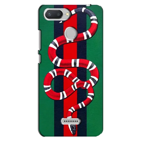 Чохол з принтом «Gucci змія» для Xiaomi Redmi 6