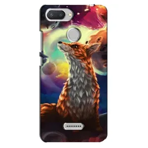 Чохли з картинкою Лисичка для Xiaomi Redmi 6 (VPrint) (Лисичка в космосі)
